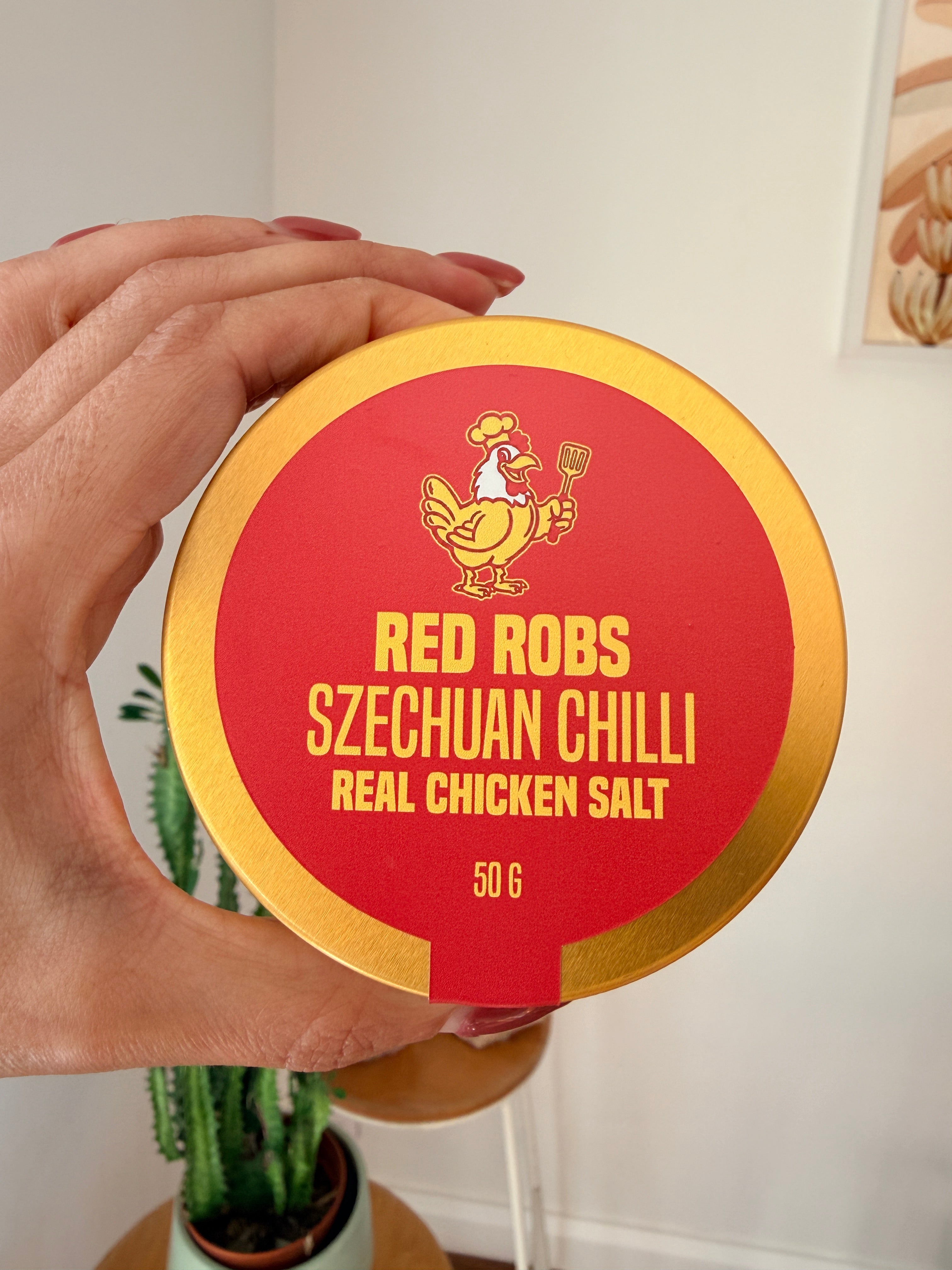 Red Robs Szechuan Chilli - REAL Chicken Salt - 50g