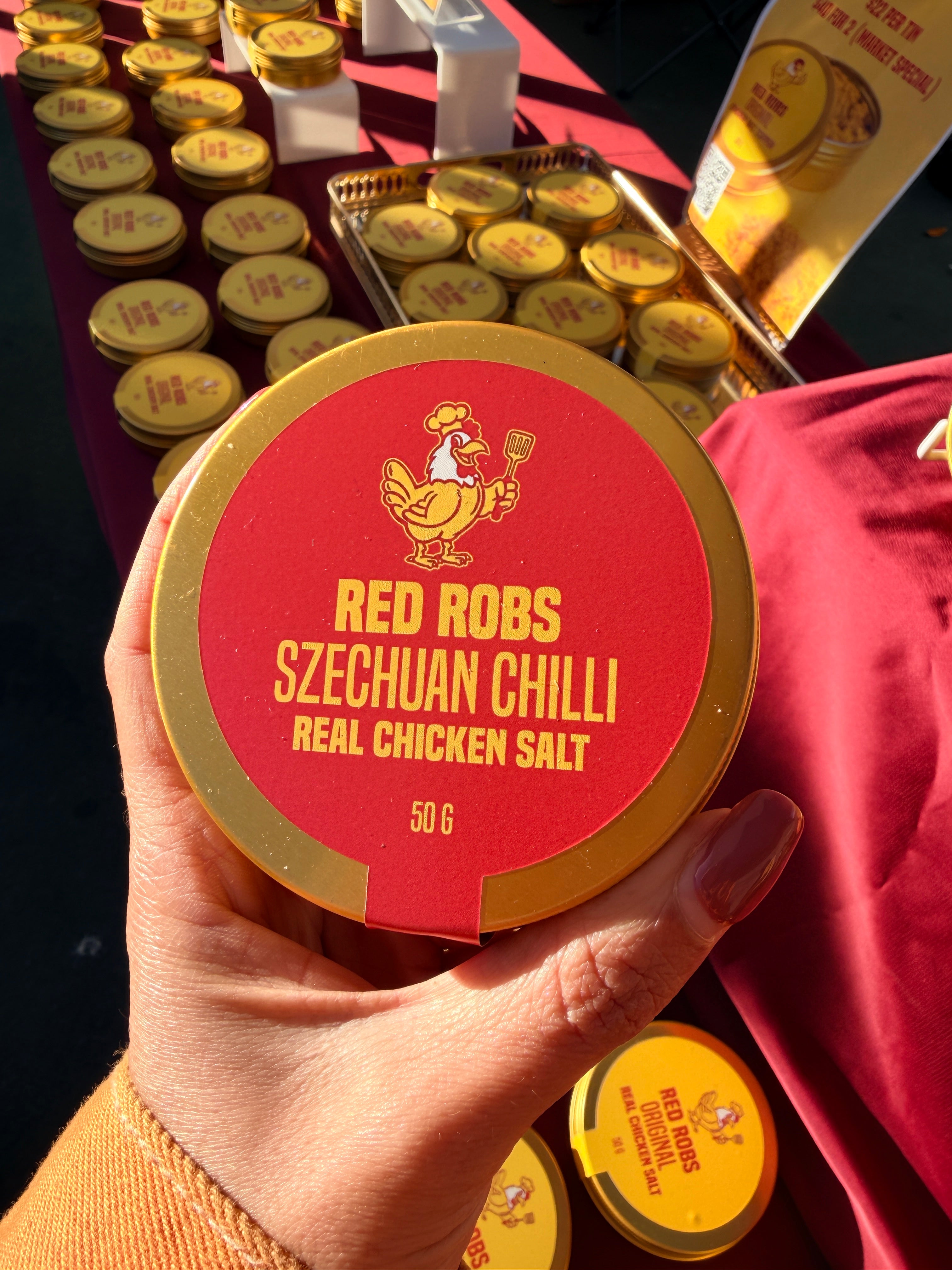 Red Robs Szechuan Chilli - Clean Chicken Salt - 50g